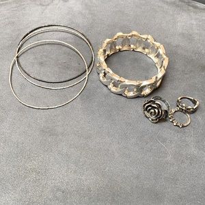 Silver Jewelry Set
